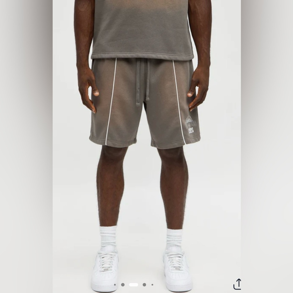 Men’s Fashion Nova Tyson Relaxed ‘Just Go With It’ Shorts, Elastic Waist - NWT